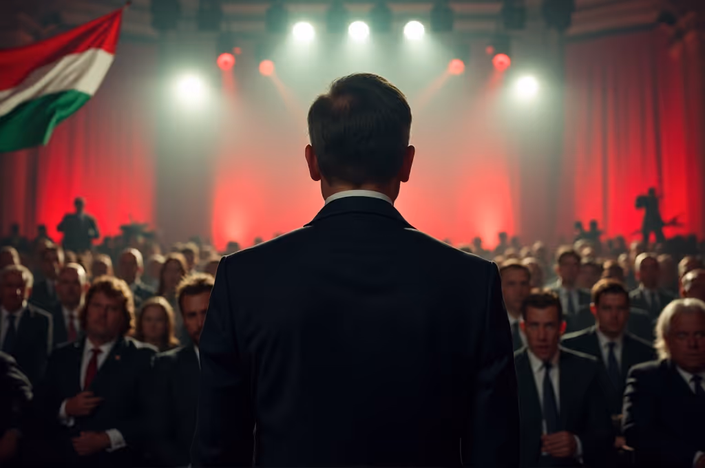Orbán räumt Niederlage ein: Ungarn vor historischem Machtwechsel | Symbolbild KI-generiert © 2026 EMH AG JS by Flux